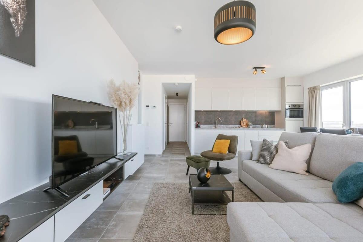 Huswell - Bright Apartment With Seaview Bredene Luaran gambar